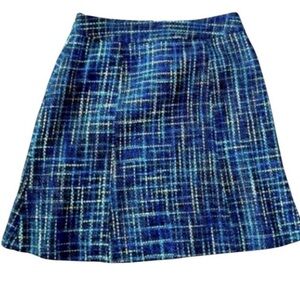 Vintage Blue Plaid Mini Skirt Petite 10P
Chadwicks Preppy 90s Academia